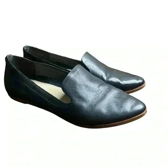 Aldo Women's Unyviel Casual Black Leather Flats Slip On Shoe Sz. US 6.5 preloved - Picture 5 of 8